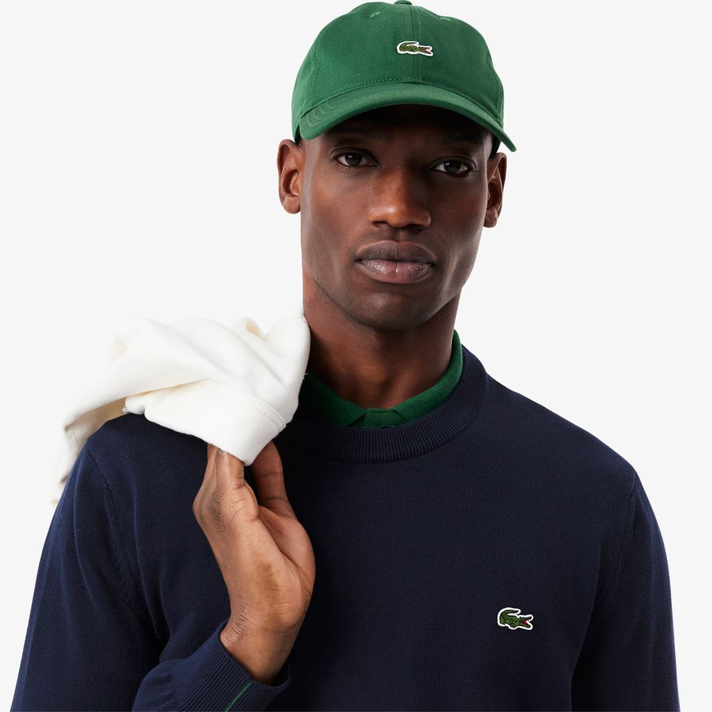 Áo Len Lacoste Nam Cổ Tròn Chất Liệu Cotton
