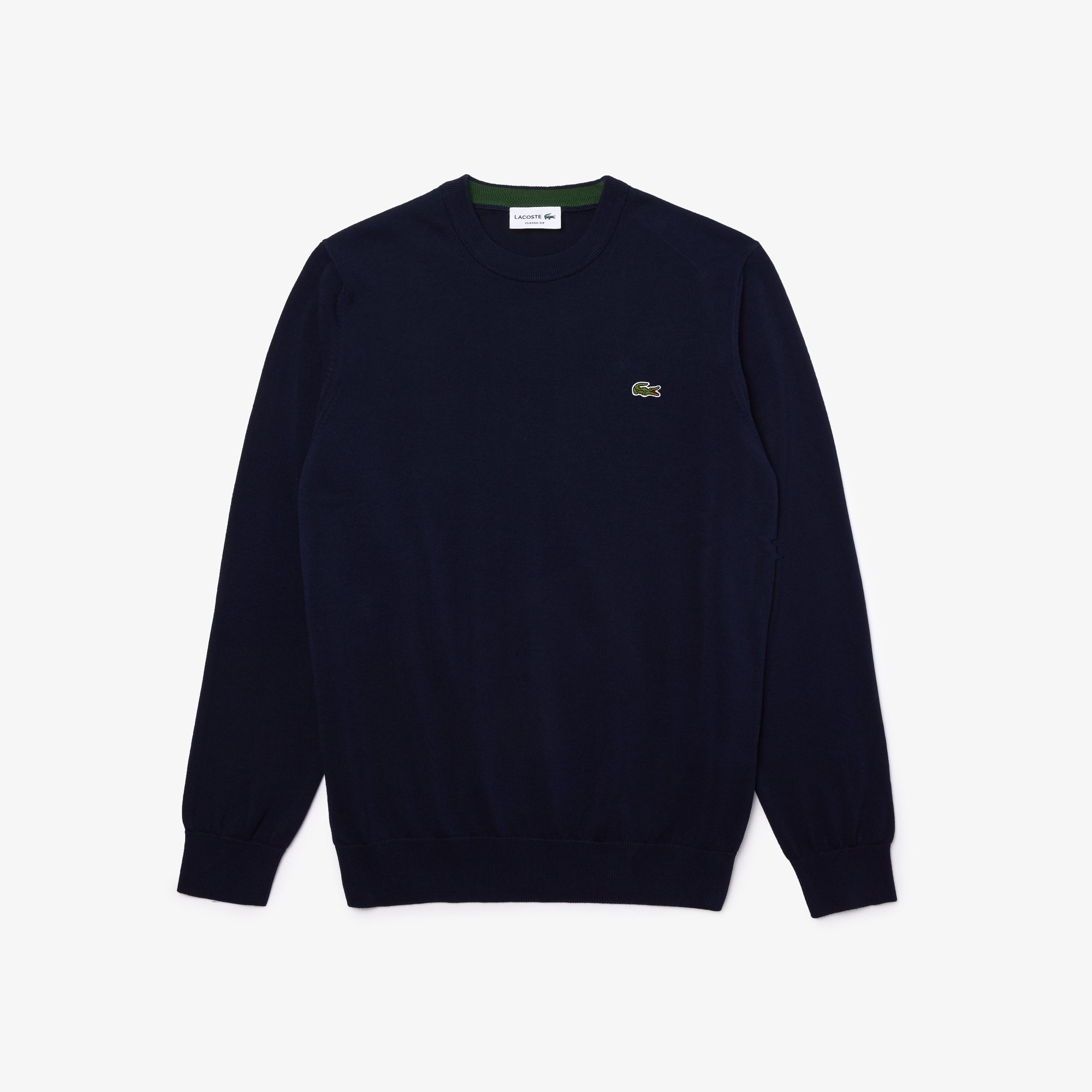 Áo Len Lacoste Nam Cổ Tròn Chất Liệu Cotton