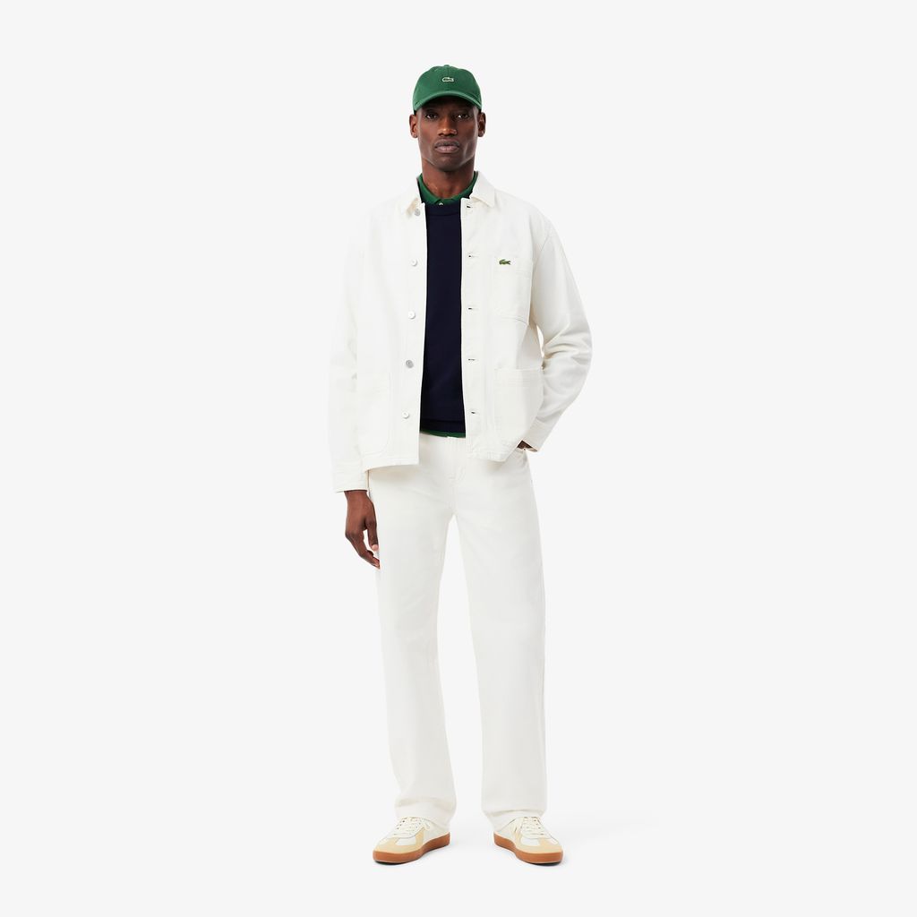 Áo Len Lacoste Nam Cổ Tròn Chất Liệu Cotton
