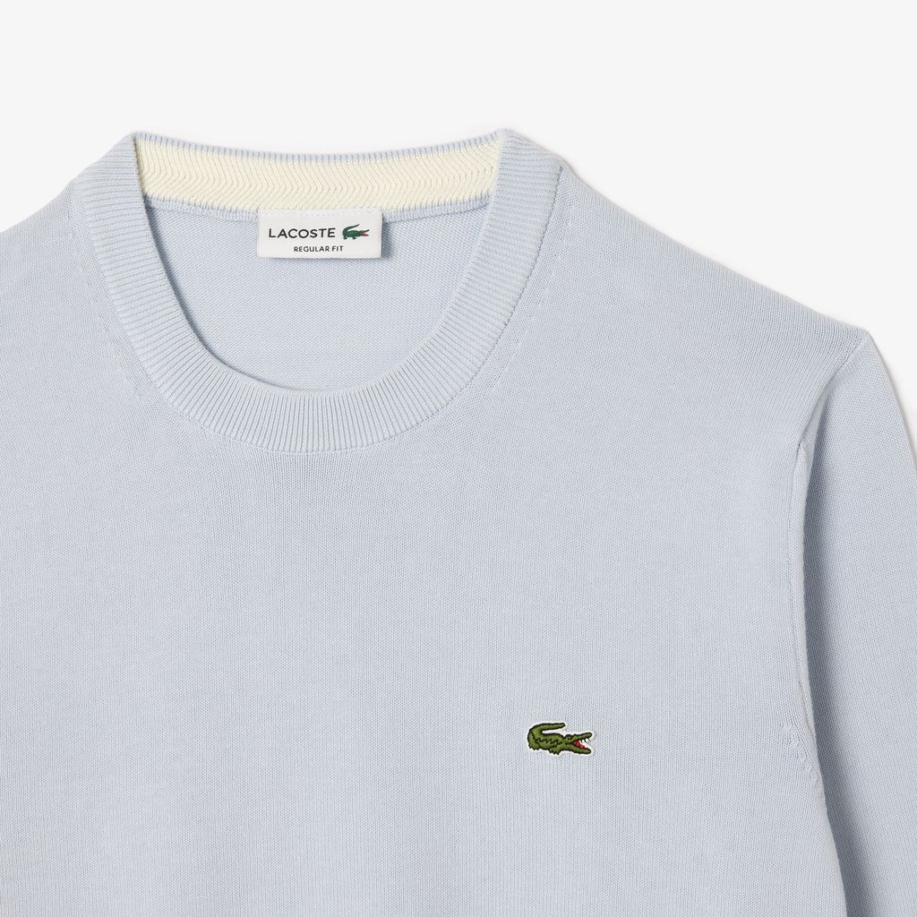 Áo Len Lacoste Nam Cổ Tròn Chất Liệu Cotton