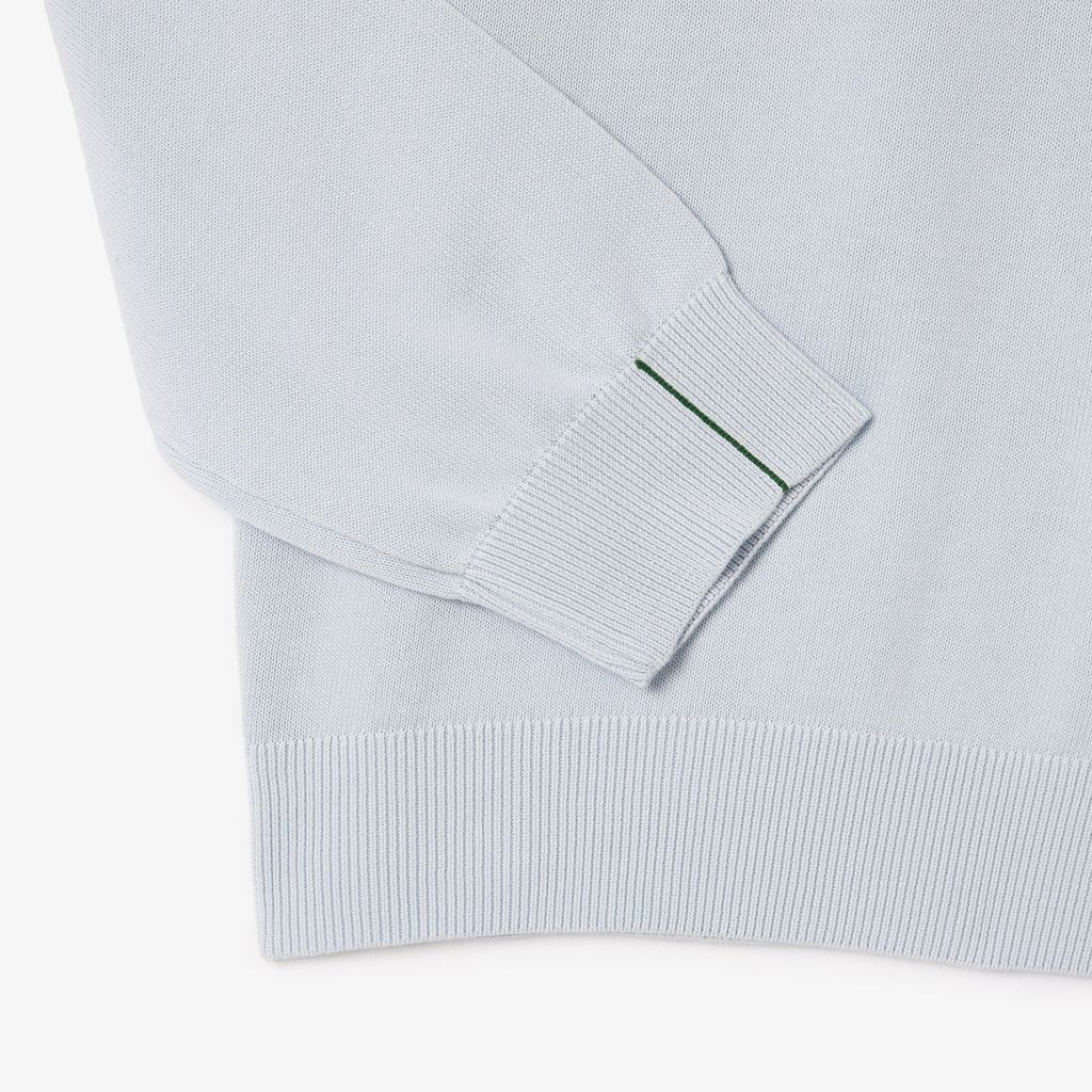 Áo Len Lacoste Nam Cổ Tròn Chất Liệu Cotton