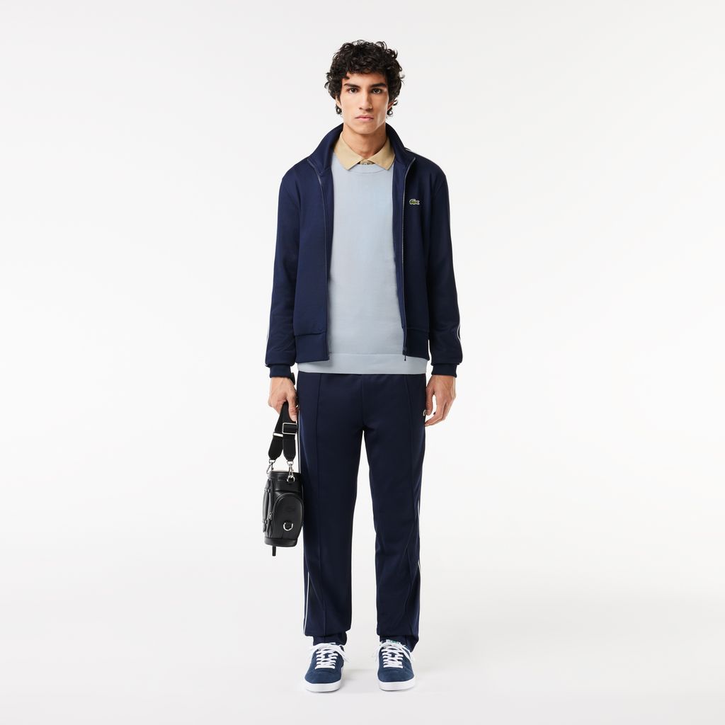 Áo Len Lacoste Nam Cổ Tròn Chất Liệu Cotton