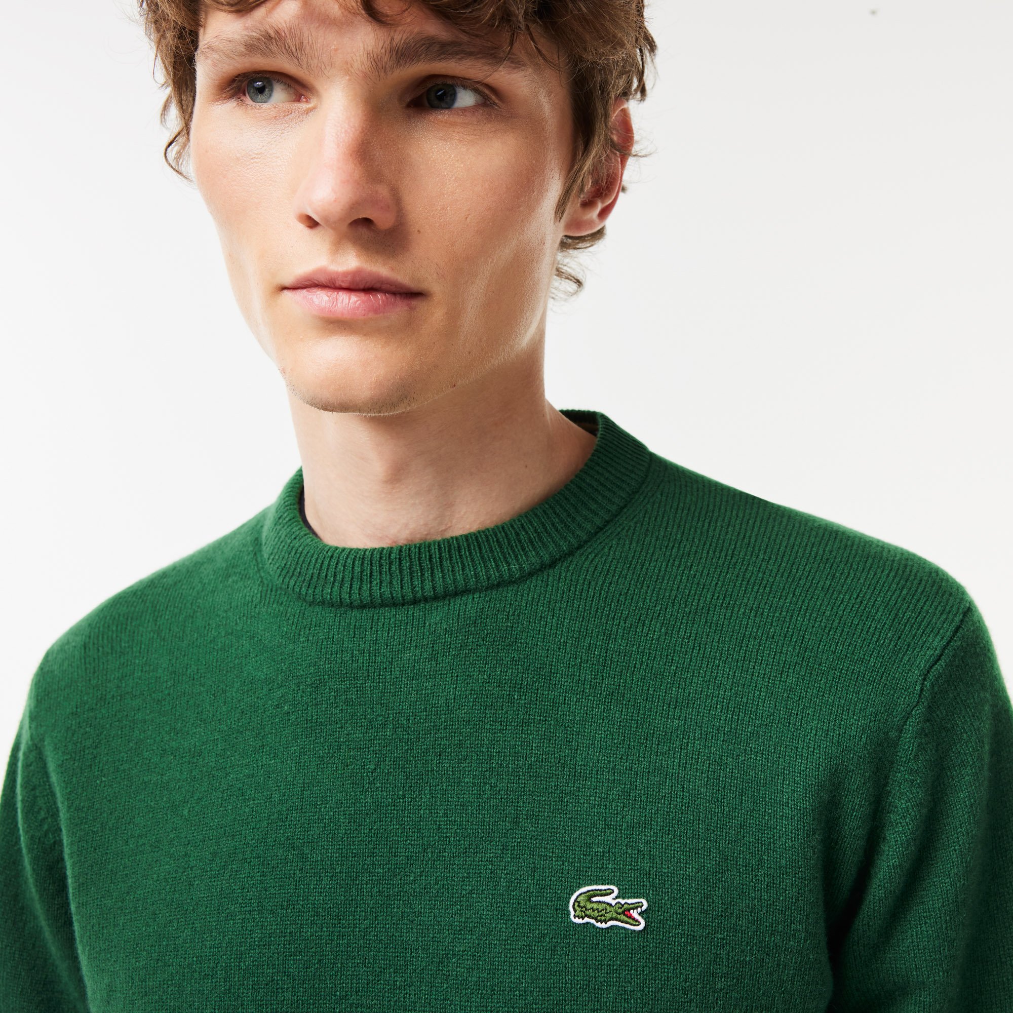 Áo Len Lacoste Nam Cổ Tròn