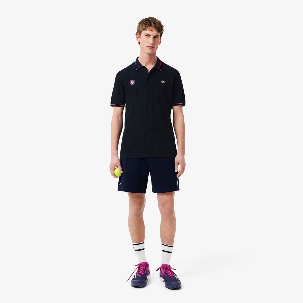 Áo Len Lacoste Nam Dáng Suông Phiên Bản Roland-Garros