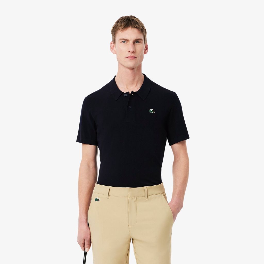 Áo Len Golf Lacoste Nam Cổ Polo Tay Ngắn