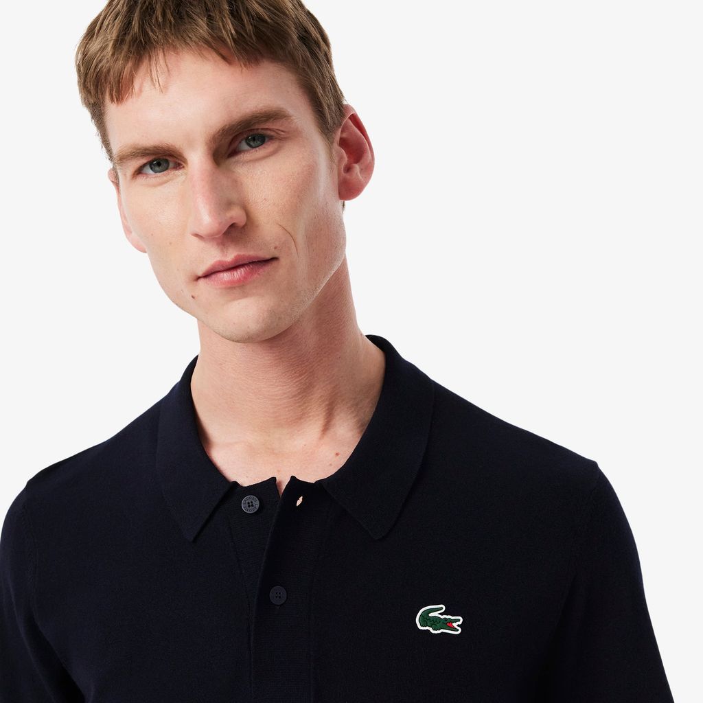 Áo Len Golf Lacoste Nam Cổ Polo Tay Ngắn