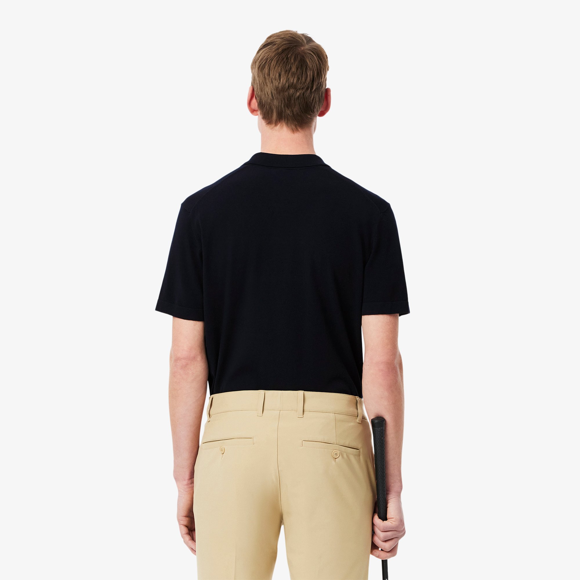 Áo Len Golf Lacoste Nam Cổ Polo Tay Ngắn