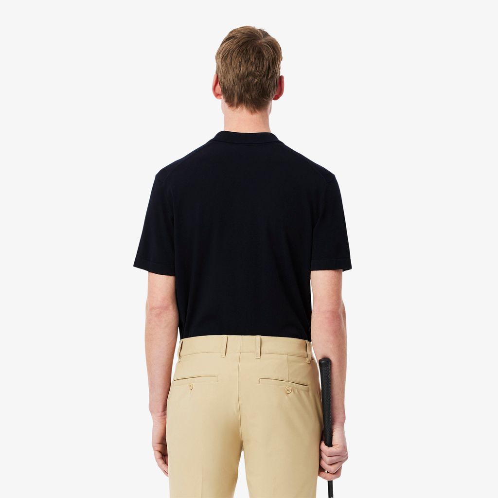 Áo Len Golf Lacoste Nam Cổ Polo Tay Ngắn