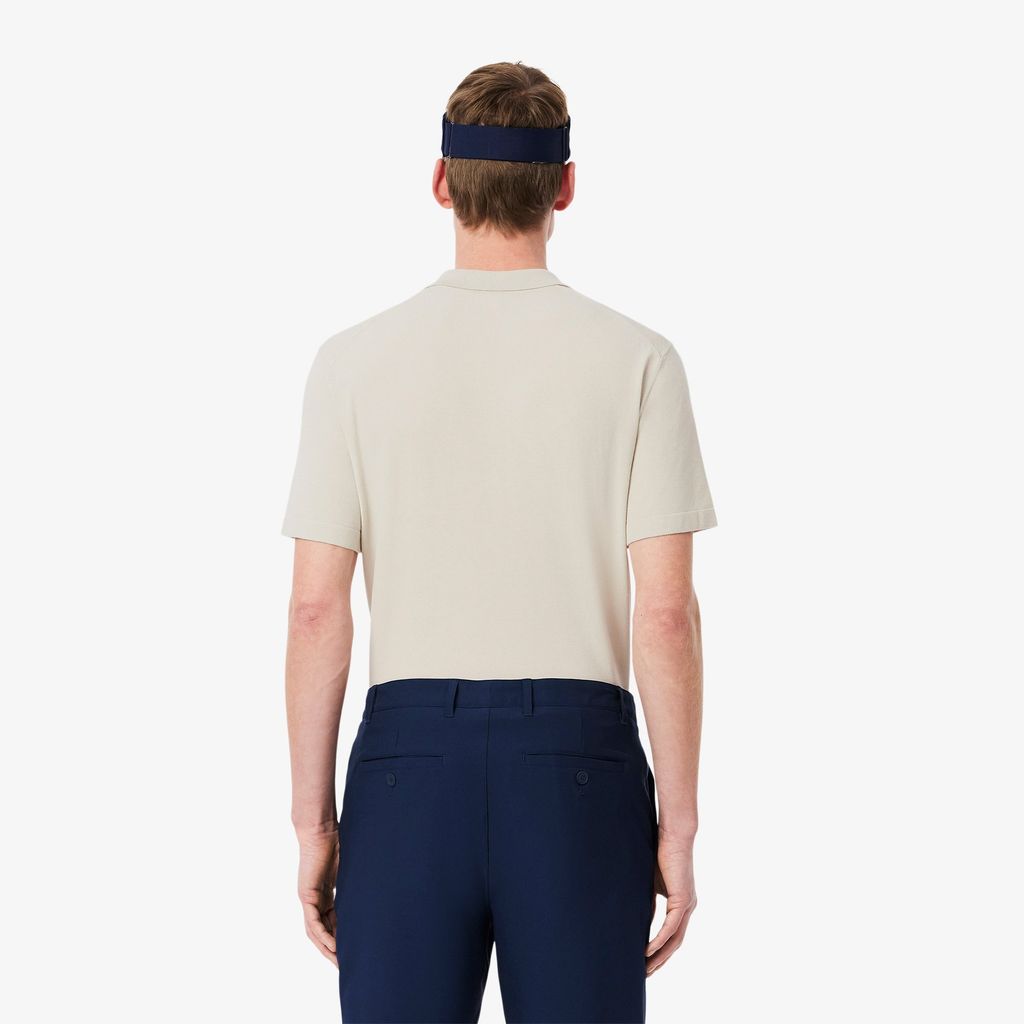 Áo Len Golf Lacoste Nam Cổ Polo Tay Ngắn