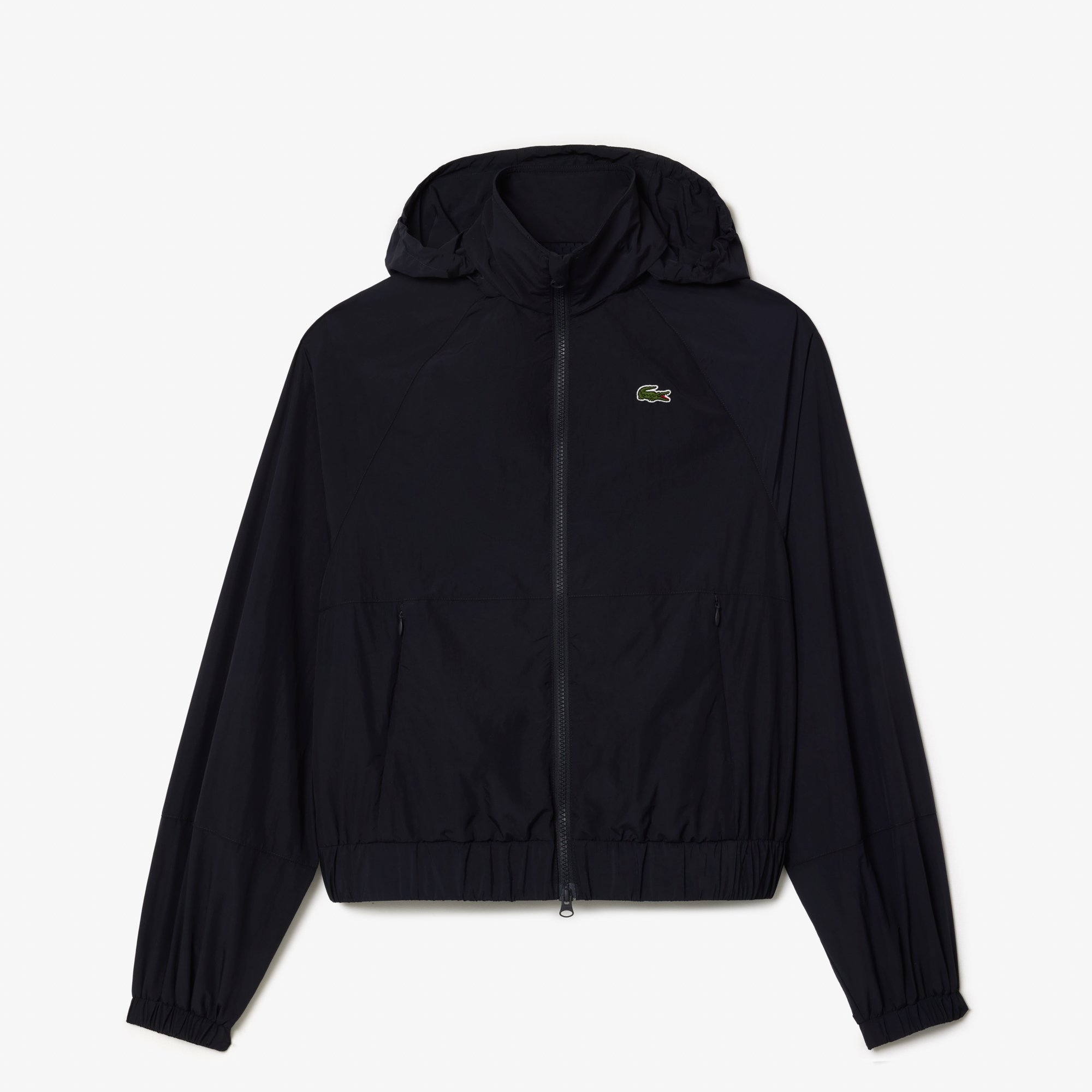 Áo Khoác Thể Thao Lacoste Nữ Dáng Rộng Chất Liệu Nylon