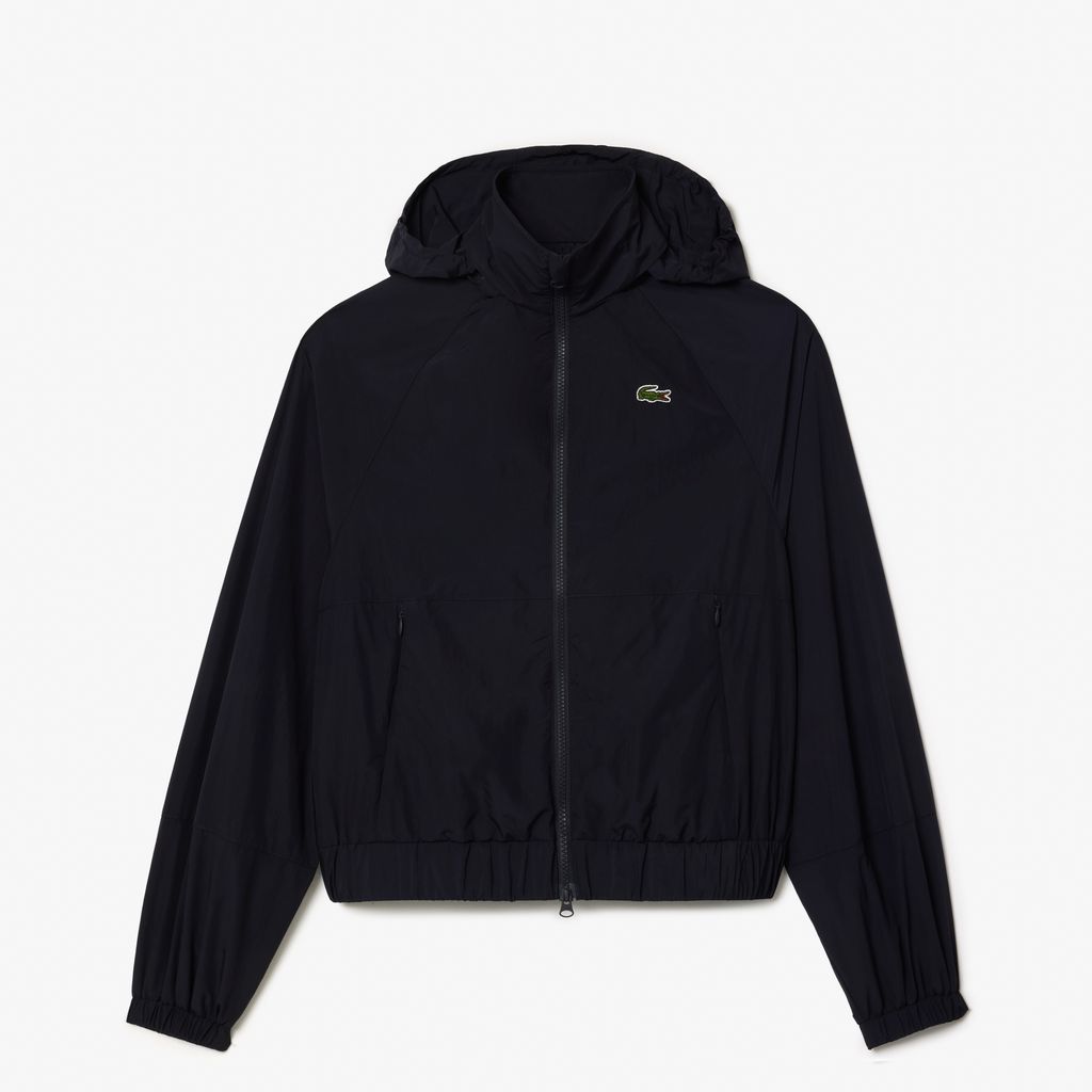Áo Khoác Thể Thao Lacoste Nữ Dáng Rộng Chất Liệu Nylon