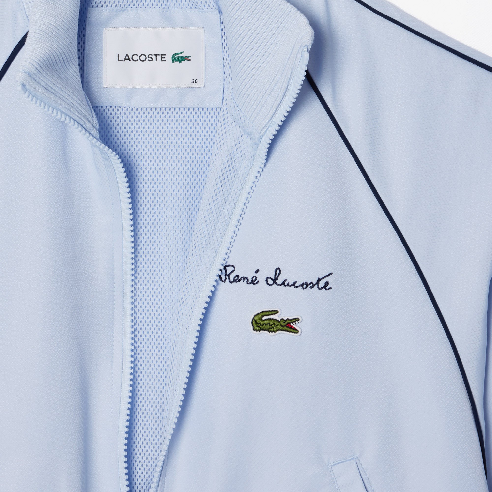 Áo Khoác Thể Thao Lacoste Nữ Dáng Rộng