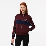 Áo Khoác Tennis Lacoste Nữ Colourblock Công Nghệ Ultra Dry Co Dãn