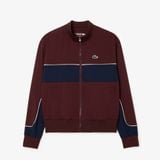 Áo Khoác Tennis Lacoste Nữ Colourblock Công Nghệ Ultra Dry Co Dãn