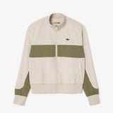 Áo Khoác Tennis Lacoste Nữ Colourblock Công Nghệ Ultra Dry Co Dãn