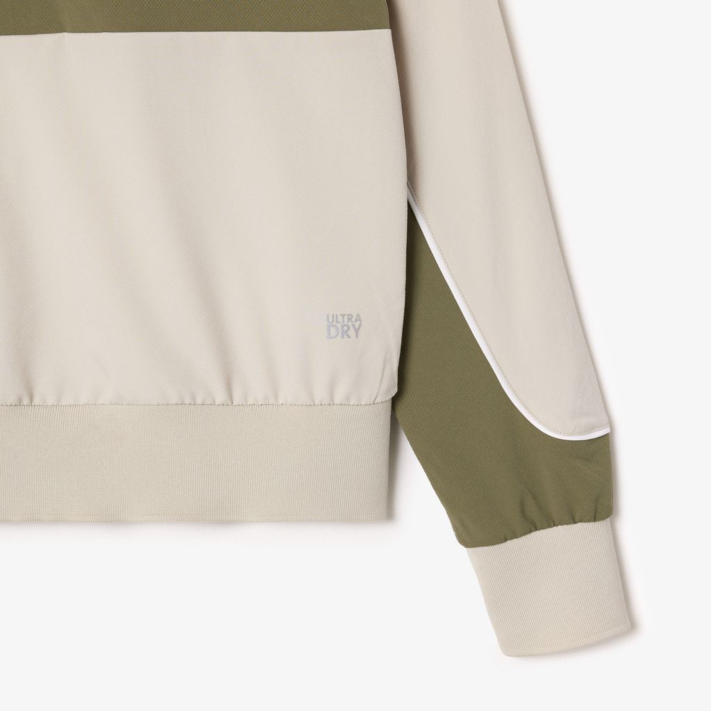 Áo Khoác Tennis Lacoste Nữ Colourblock Công Nghệ Ultra Dry Co Dãn