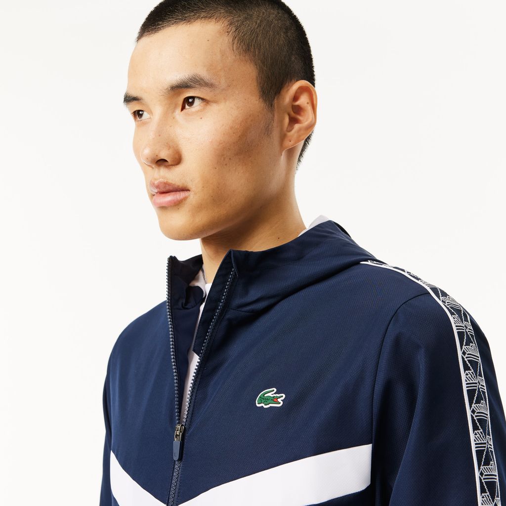 Áo Khoác Tennis Lacoste Nam Họa Tiết Monogram