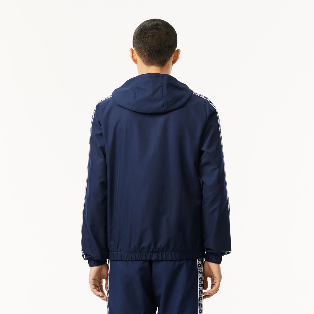 Áo Khoác Tennis Lacoste Nam Họa Tiết Monogram