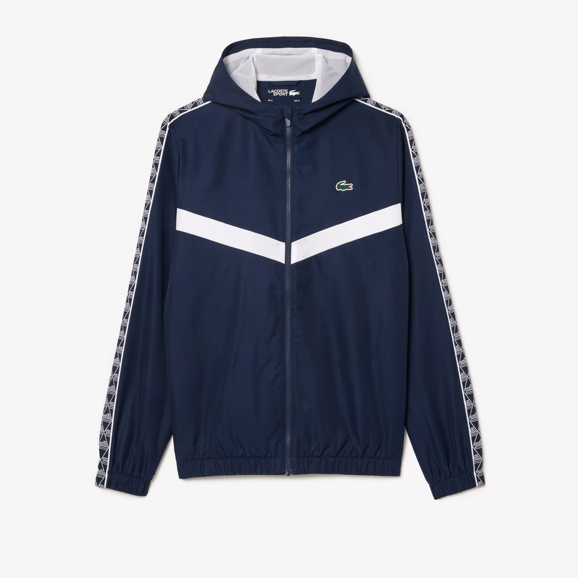 Áo Khoác Tennis Lacoste Nam Họa Tiết Monogram