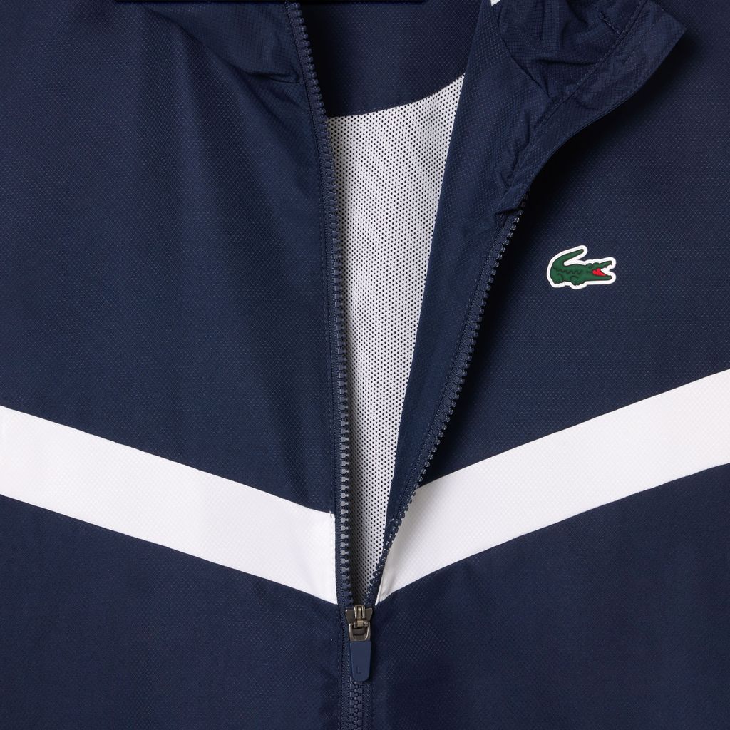 Áo Khoác Tennis Lacoste Nam Họa Tiết Monogram