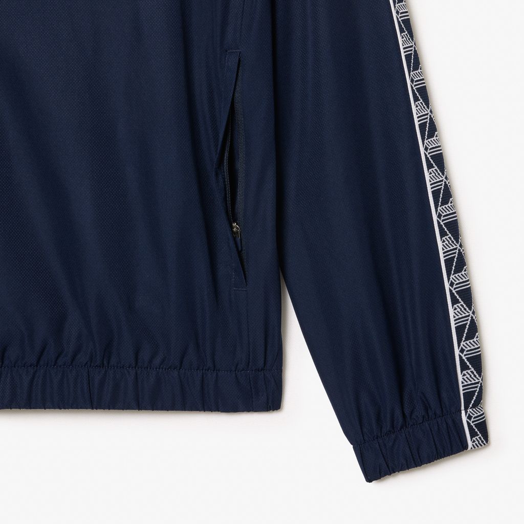 Áo Khoác Tennis Lacoste Nam Họa Tiết Monogram