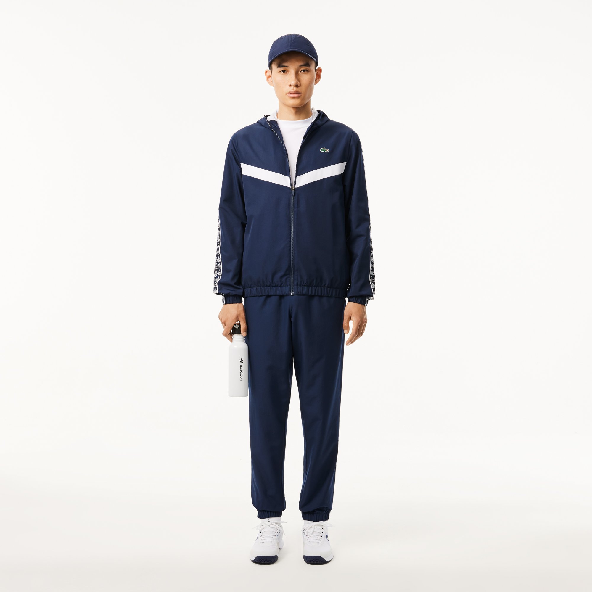 Áo Khoác Tennis Lacoste Nam Họa Tiết Monogram