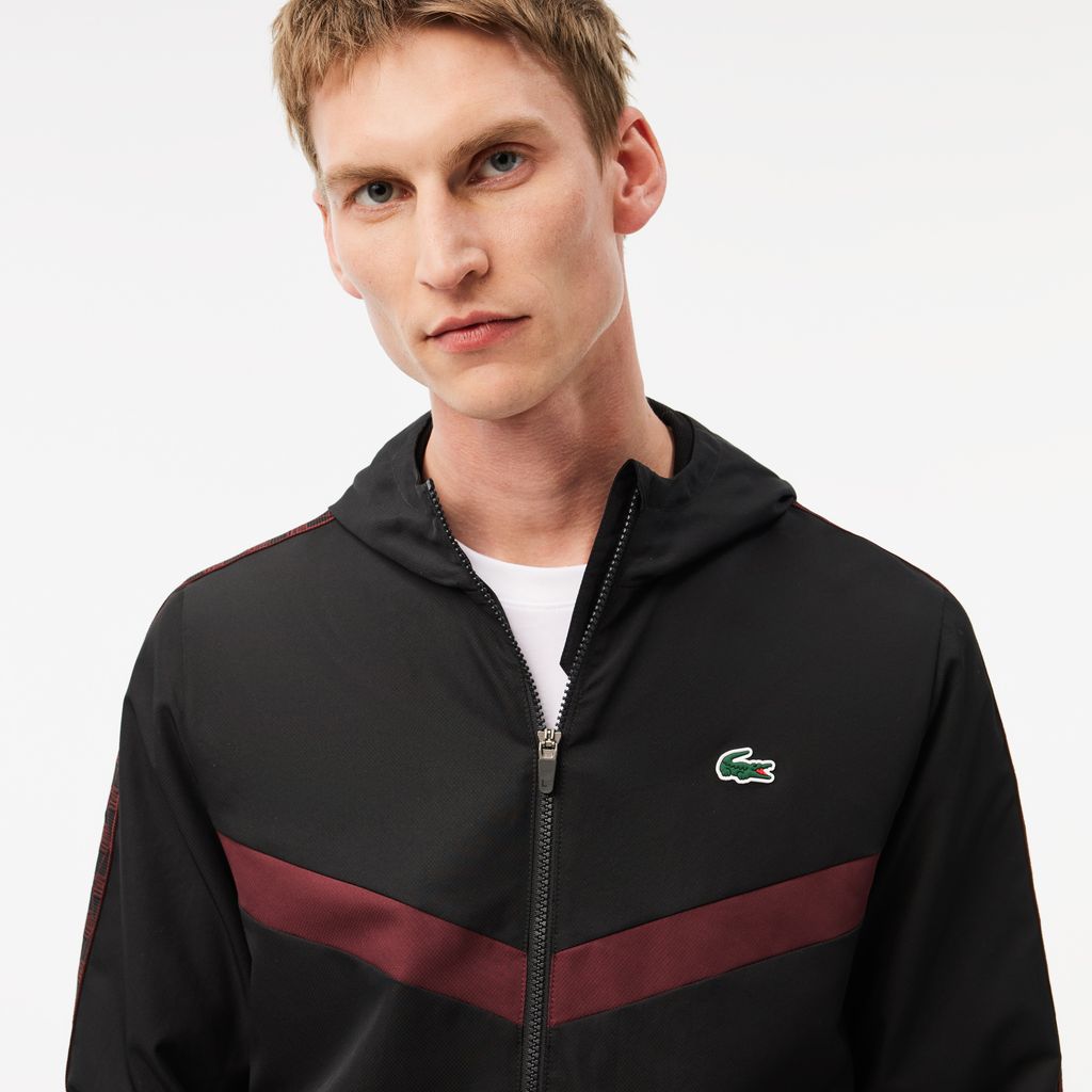 Áo Khoác Tennis Lacoste Nam Họa Tiết Monogram