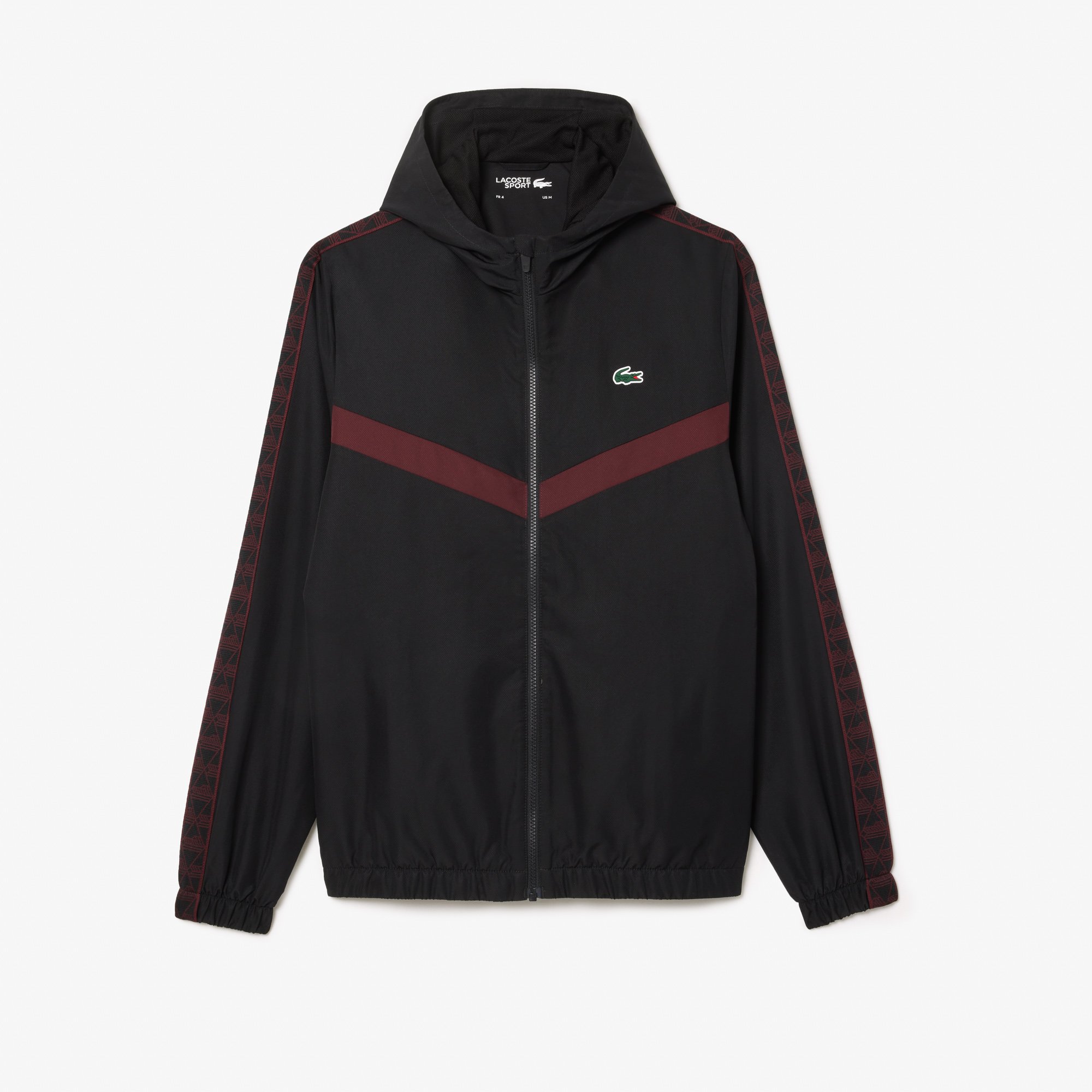Áo Khoác Tennis Lacoste Nam Họa Tiết Monogram