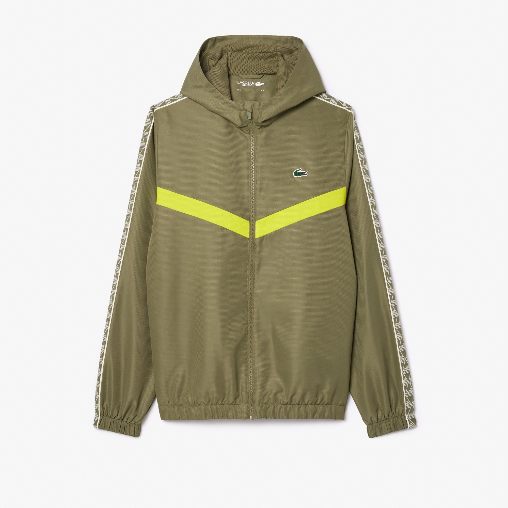 Áo Khoác Tennis Lacoste Nam Họa Tiết Monogram