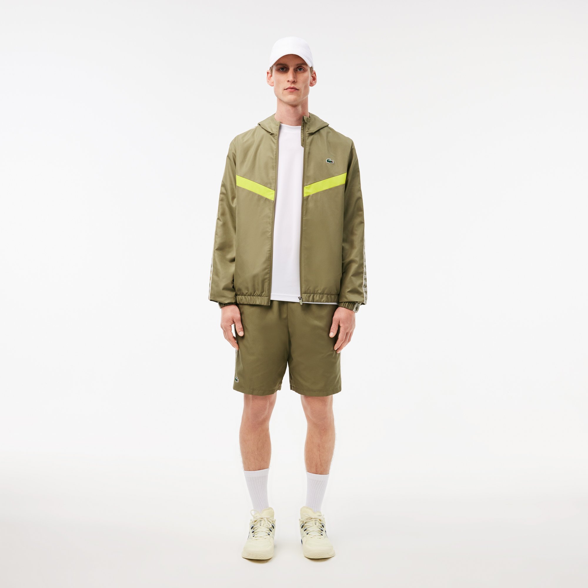 Áo Khoác Tennis Lacoste Nam Họa Tiết Monogram
