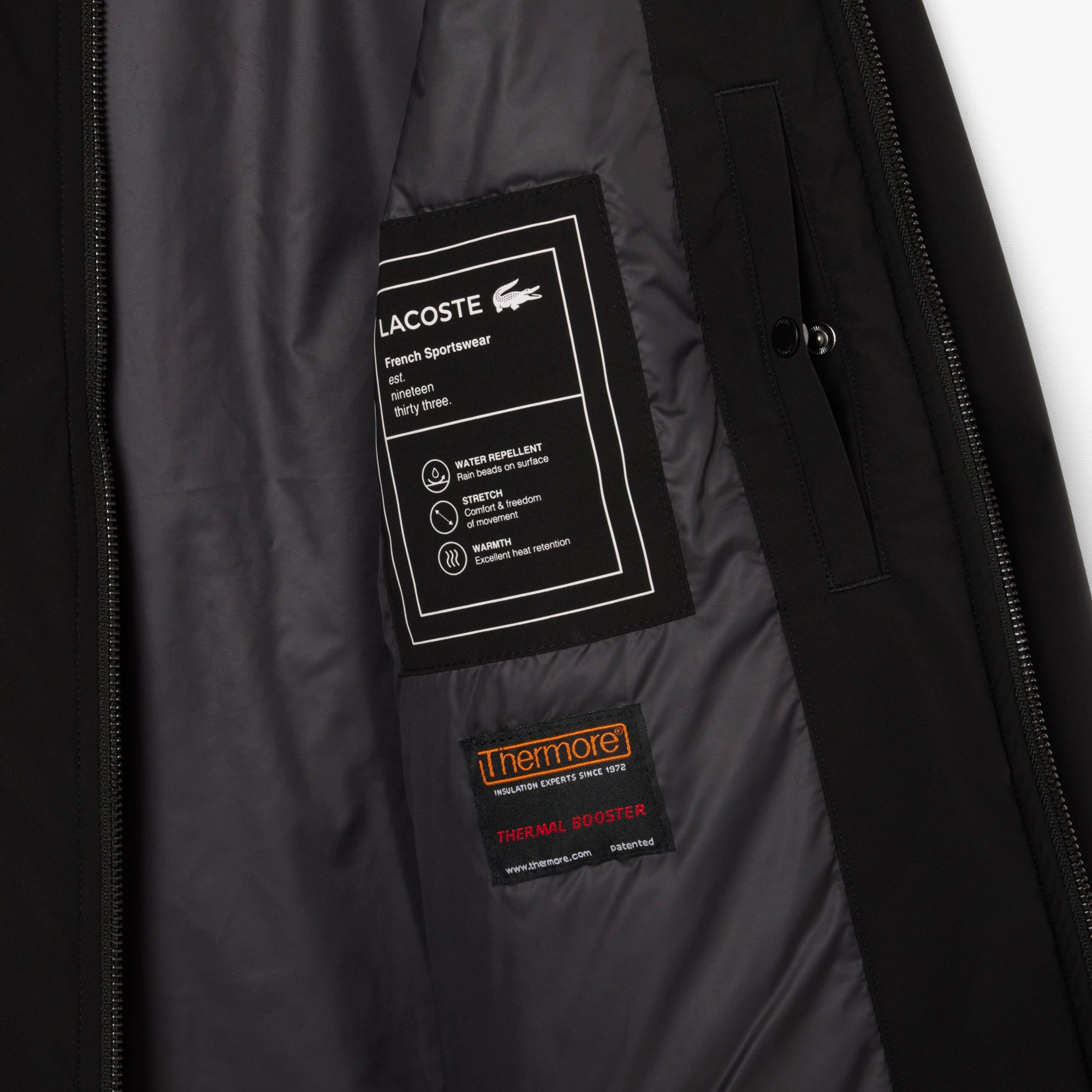 Áo Khoác Bomber Lacoste Nam Chất Liệu Co Giãn Chống Nước