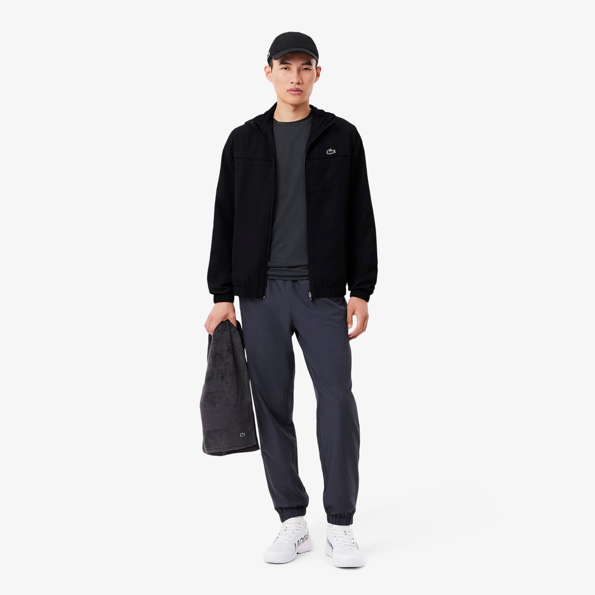 Áo Khoác Thể Thao Lacoste Nam Chống Thấm Nước