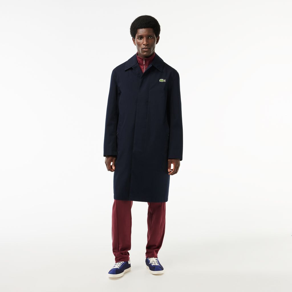 Áo Khoác Lacoste Nam Chất Liệu Cotton Twill Nhẹ Chống Nước