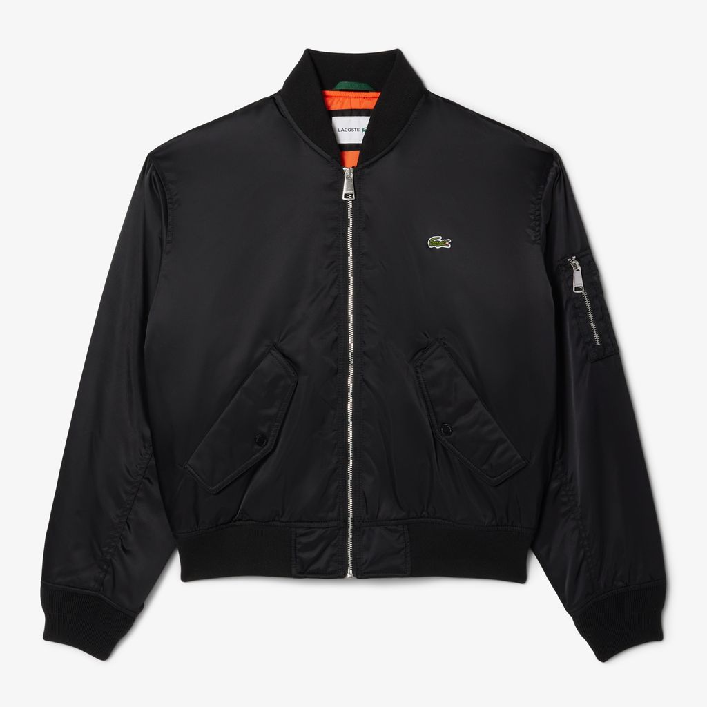 Áo Khoác Bomber Lacoste Nam Lớp Lót Bông Chống Thấm Nước