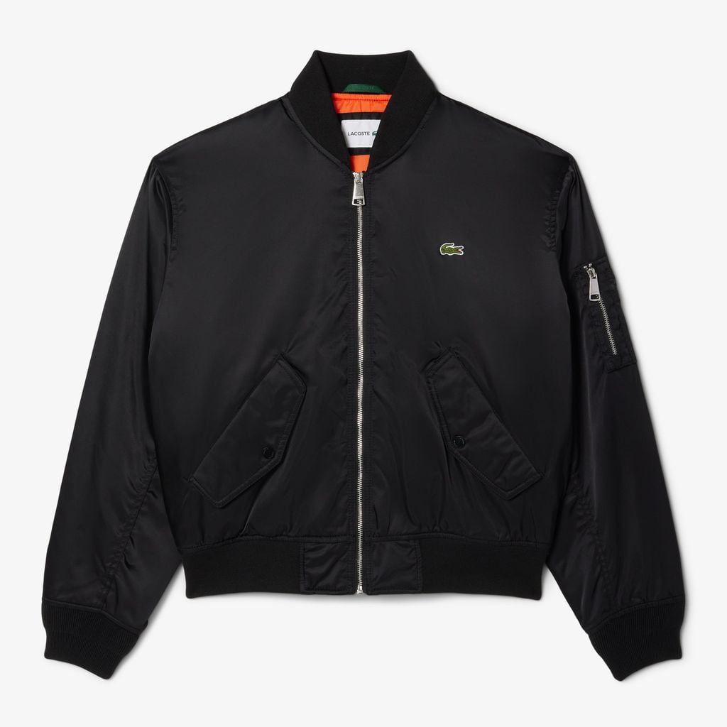 Áo Khoác Bomber Lacoste Nam Lớp Lót Bông Chống Thấm Nước