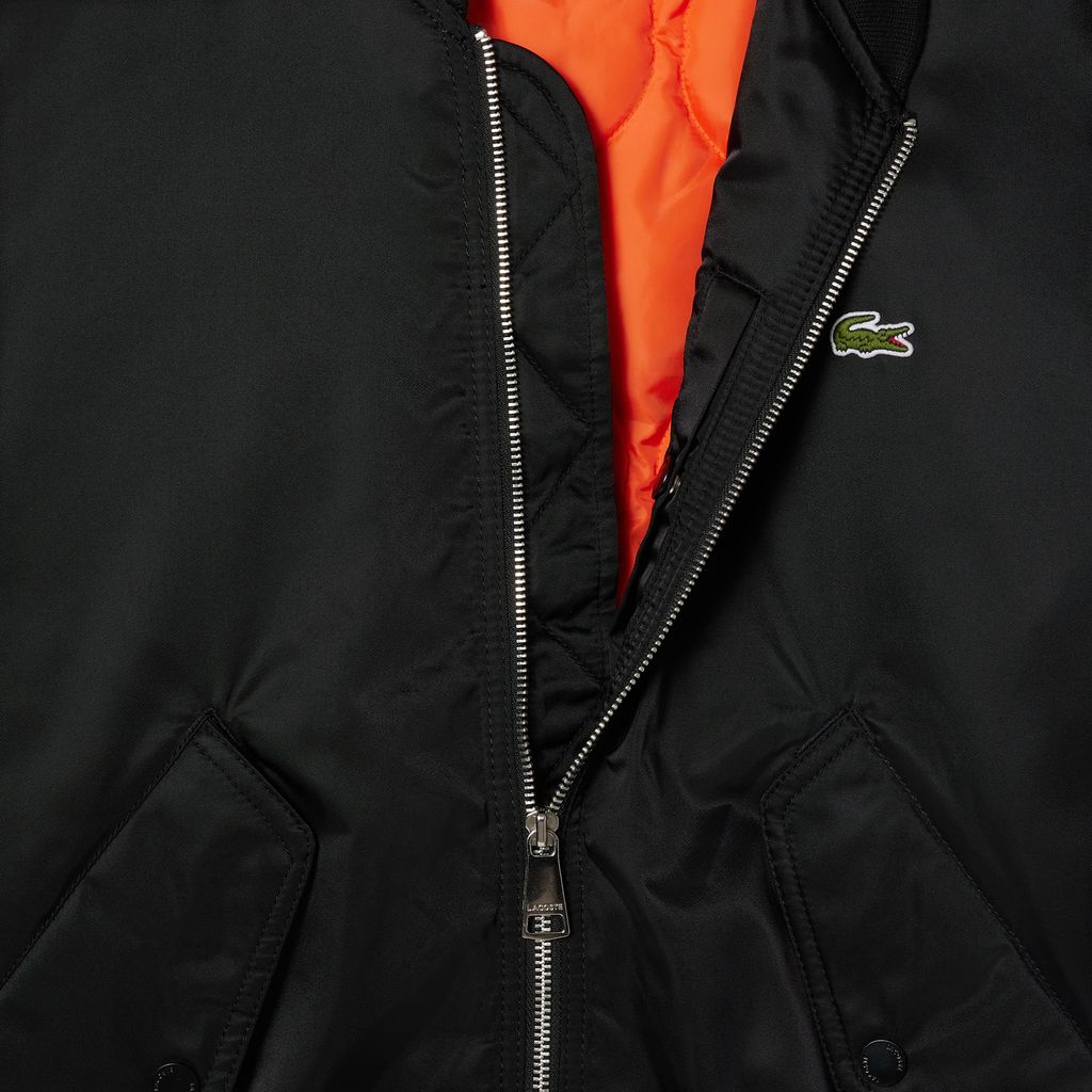 Áo Khoác Bomber Lacoste Nam Lớp Lót Bông Chống Thấm Nước