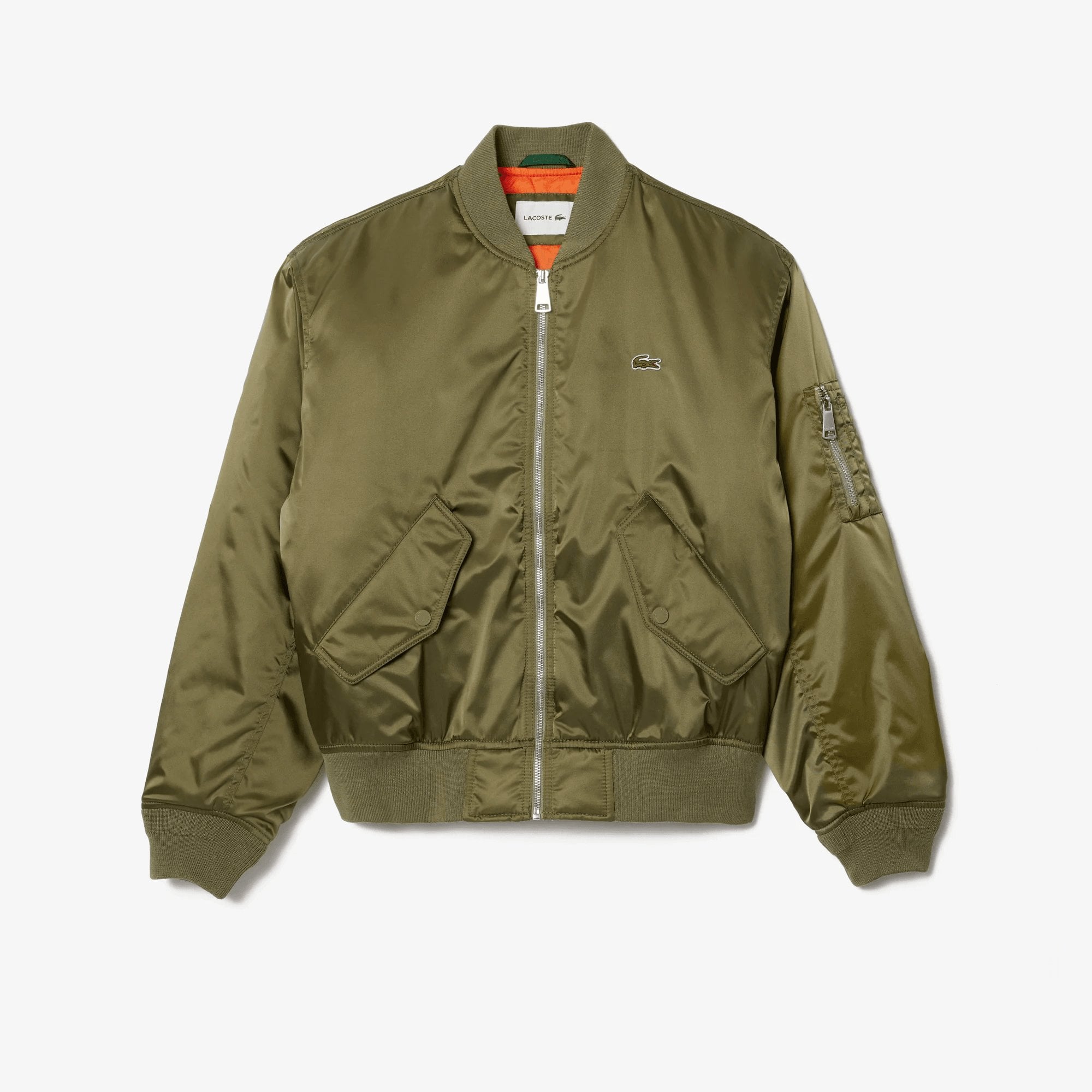 Áo Khoác Bomber Lacoste Nam Lớp Lót Bông Chống Thấm Nước