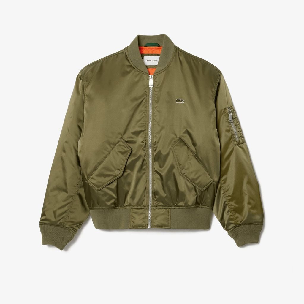 Áo Khoác Bomber Lacoste Nam Lớp Lót Bông Chống Thấm Nước