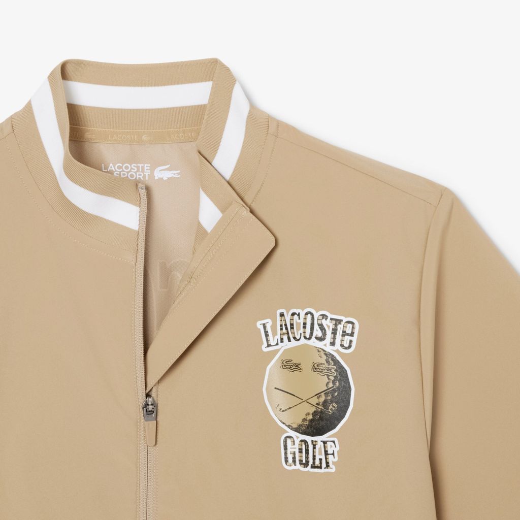 Áo Khoác Golf Lacoste Nam Chất Liệu Co Giãn Chống Gió