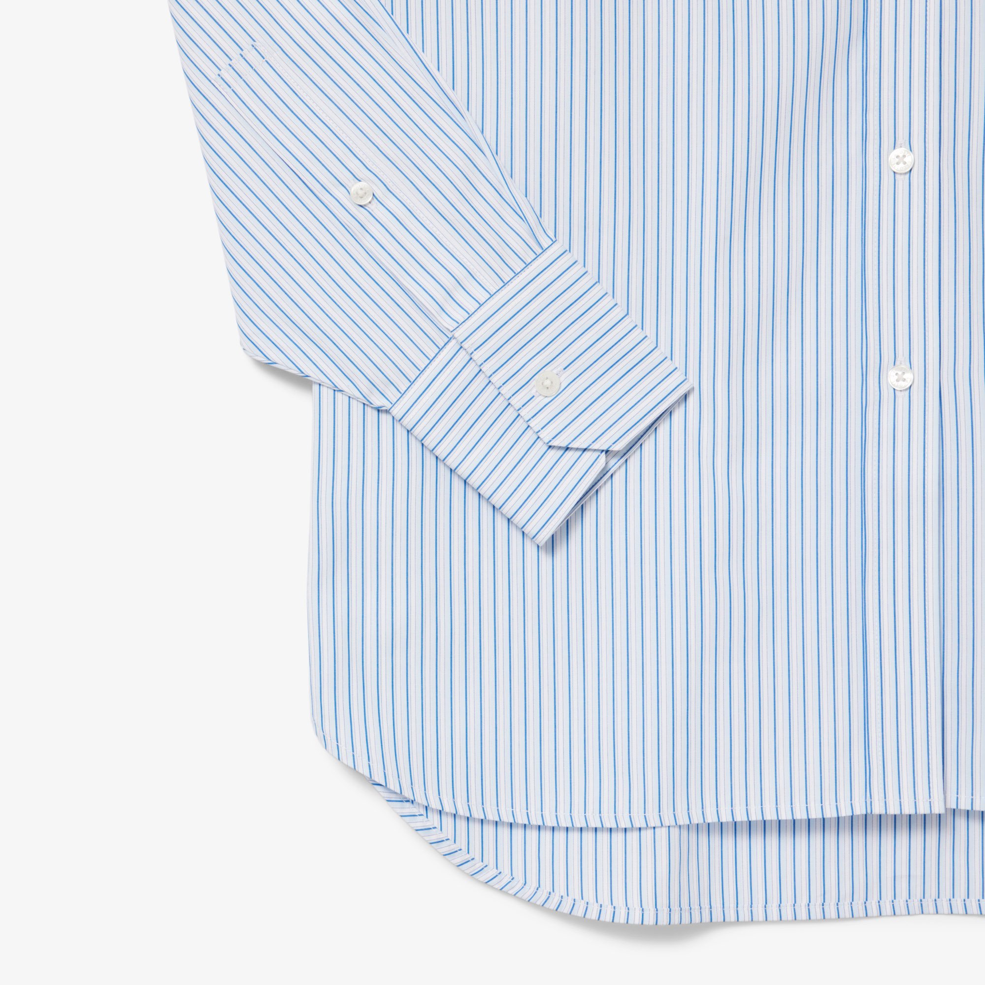 Áo Sơ Mi Lacoste Nữ Dáng Rộng Chất Liệu Cotton Poplin