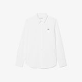 Áo Sơ Mi Lacoste Nữ Dáng Suông Chất Liệu Oxford Cotton