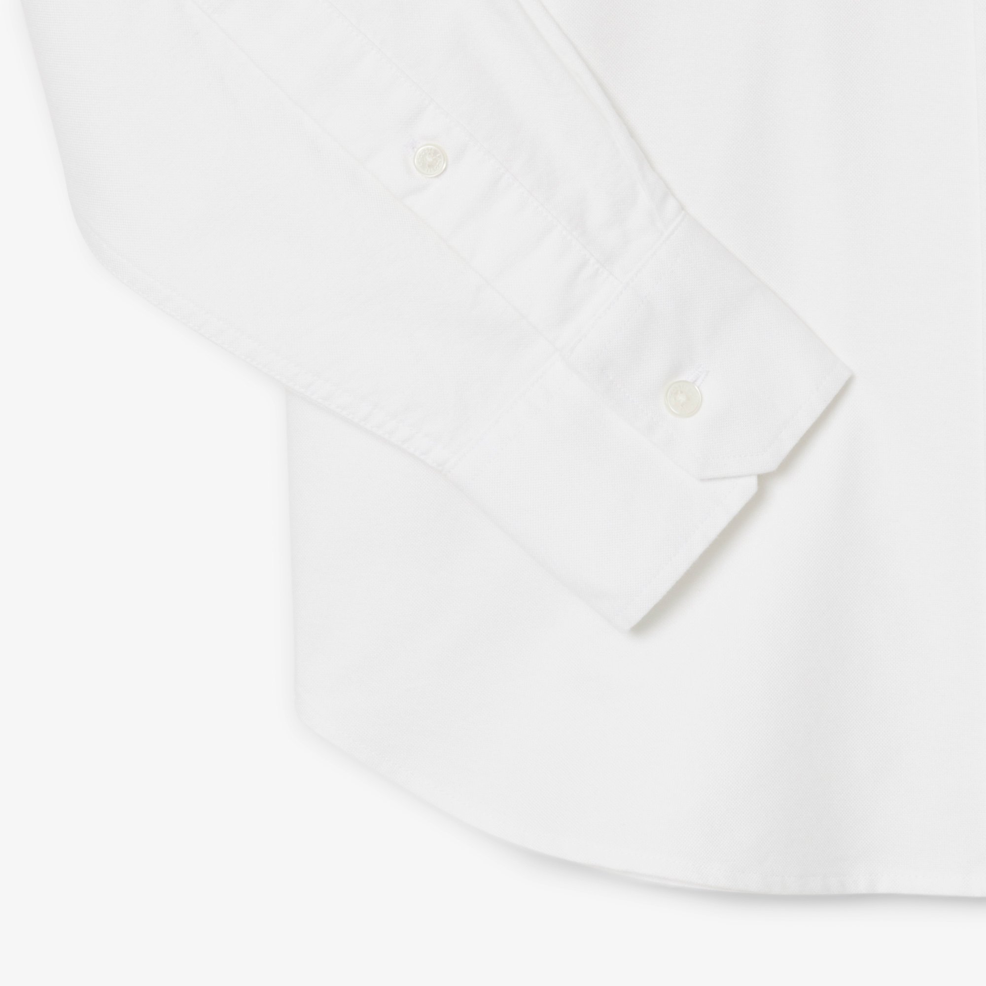 Áo Sơ Mi Lacoste Nữ Dáng Suông Chất Liệu Oxford Cotton