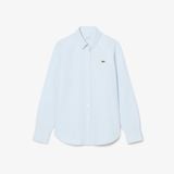Áo Sơ Mi Lacoste Nữ Dáng Suông Chất Liệu Oxford Cotton