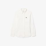 Áo Sơ Mi Lacoste Nữ Ôm Dáng Có Túi Piqué