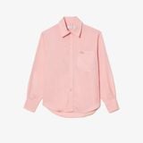 Áo Sơ Mi Lacoste Nữ Dáng Rộng Bồng Bềnh Chất Liệu Lyocell