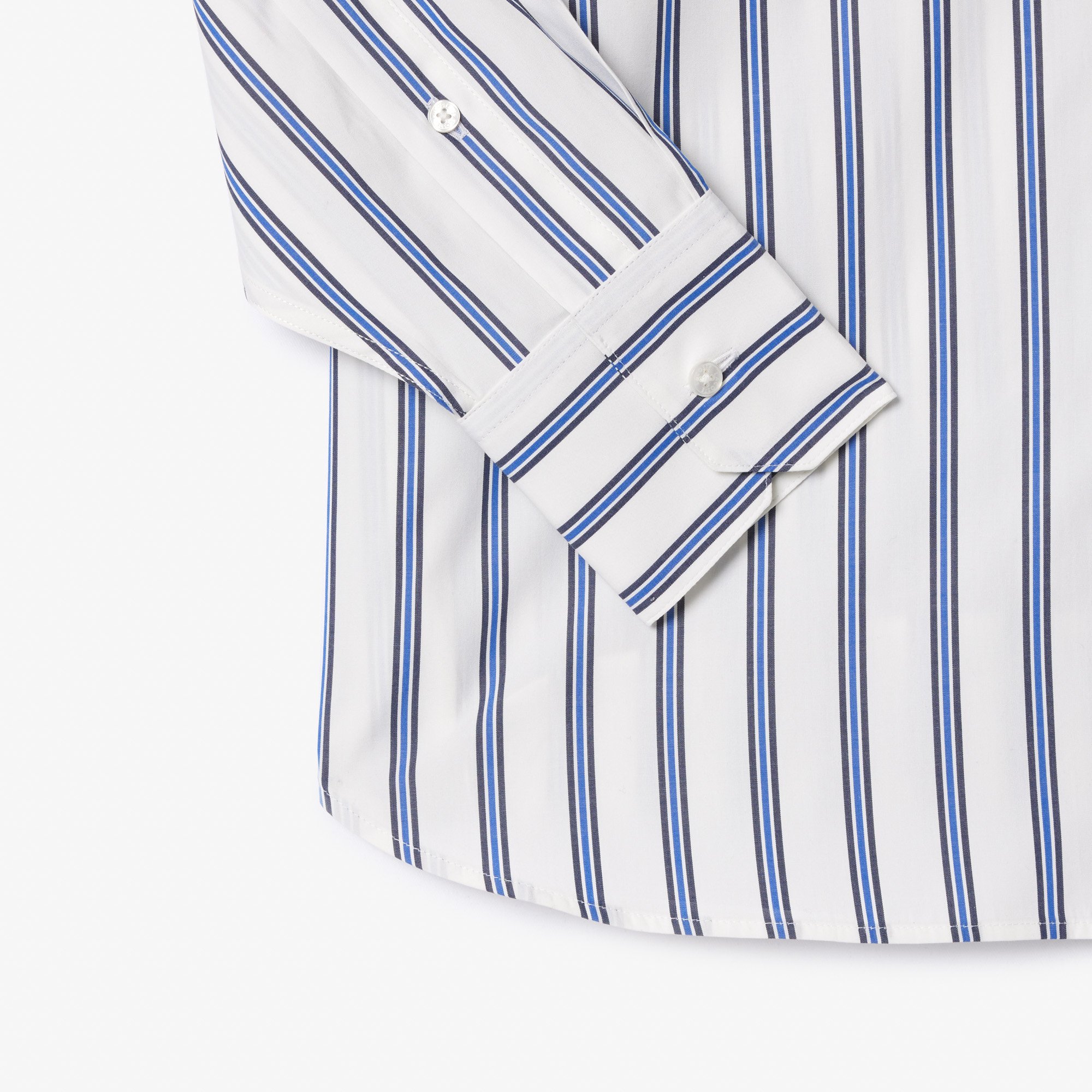 Áo Sơ Mi Lacoste Nữ Oversize Chất Liệu Poplin