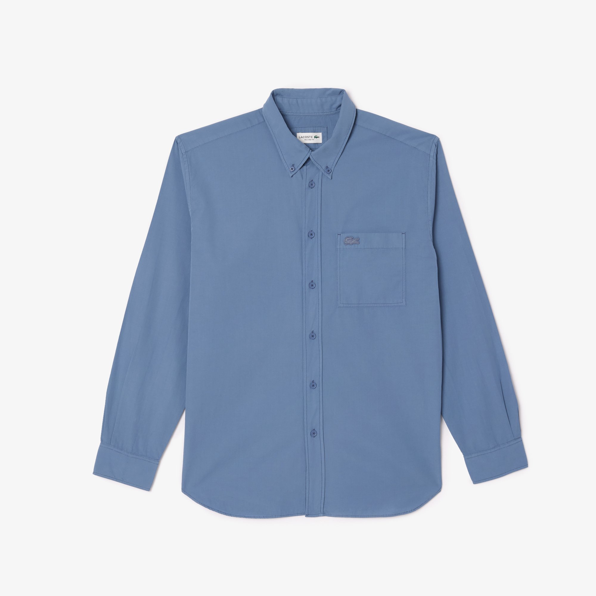 Áo Sơ Mi Lacoste Nam Tay Dài Liệu Poplin Mềm Mại