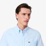 Áo Sơ Mi Oxford Lacoste Nam Dáng Suông Tay Ngắn
