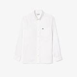Áo Sơ Mi Lacoste Nam Dáng Suông Chất Liệu Linen