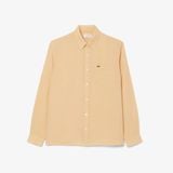 Áo Sơ Mi Lacoste Nam Dáng Suông Chất Liệu Linen